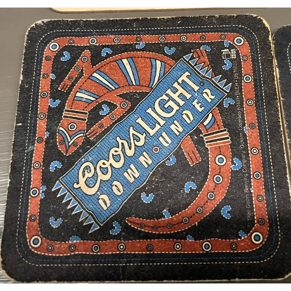 Old Beverage Coasters  Coors & Miller‎  Down Under , Old No 7 Lemon Lot Of 13